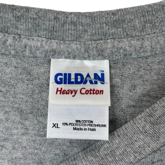 Broncos Tim Tebow Heather Gray Heavy Cotton Short Sleeve Crewneck Tee Shirt XL - Picture 5 of 5